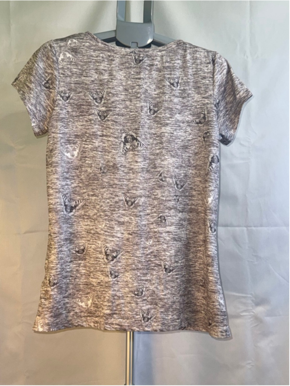 Women's Tango Mango Gray Black Short Sleeve Tee L - Picture 6 of 7